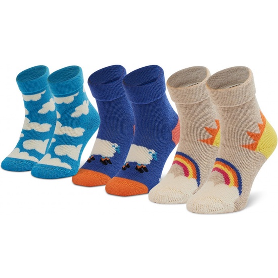CALCETINES KIDS 3PACK OVER THE CLOUDS TALLA 0-6M