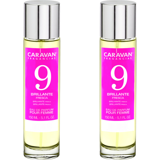 Set De 2 Caravan Perfume De Mujer Nº9 - 150ml.