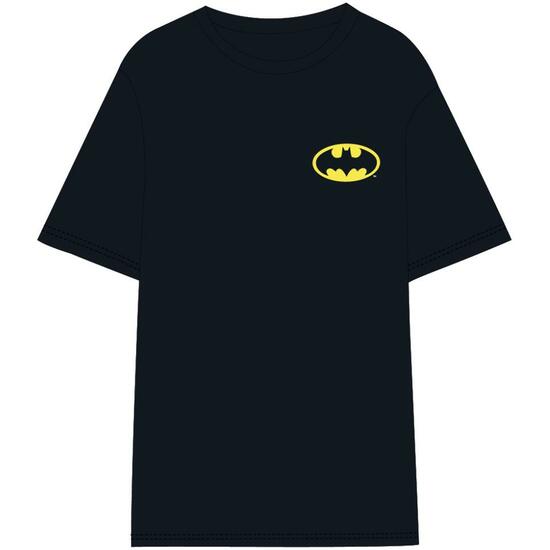 Camiseta Corta Single Jersey Batman Black