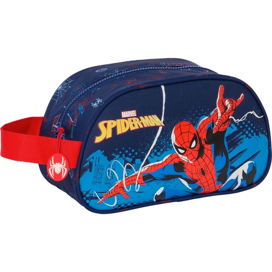 Neceser 1 Asa Adapt.carro Spider-man Neon