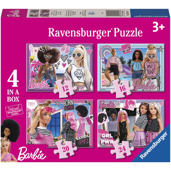 Puzzle Barbie 12-16-20-24pzs