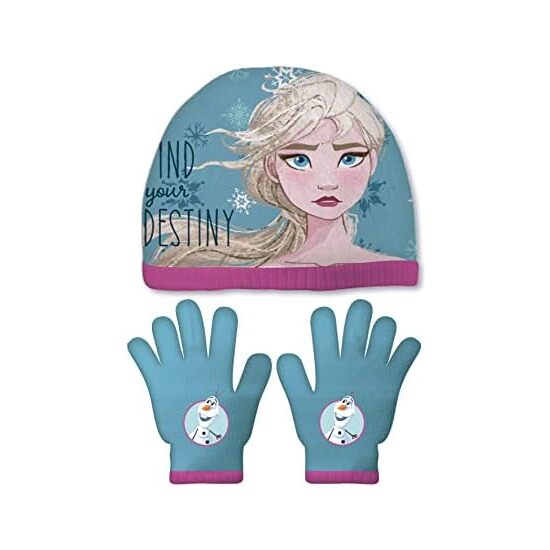 Set Gorro/guantes Infantil 51/54 Frozen Ii Memories