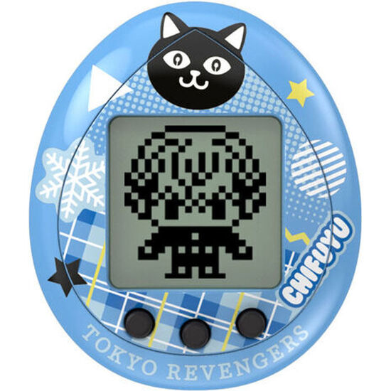 Figura Soporte Chifuyu + Tamagotchi Hugmy Tokyo Revengers