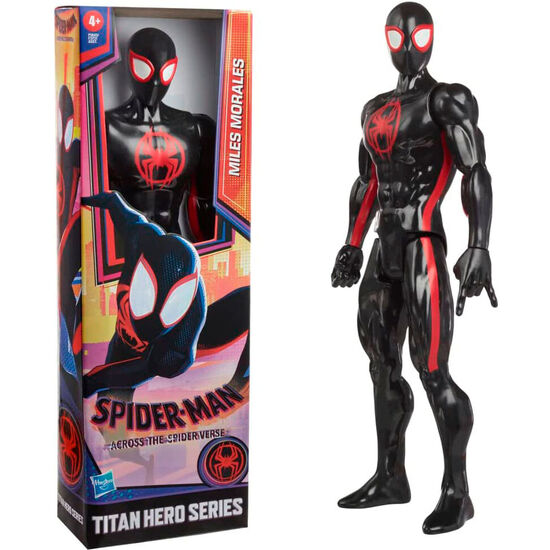 Figura Miles Morales Titan Hero Spiderman Marvel 30cm