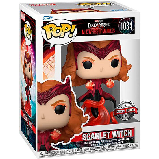 FIGURA POP MARVEL DOCTOR STRANGE MULTIVERSE OF MADNESS SCARLET WITCH EXCLUSIVE