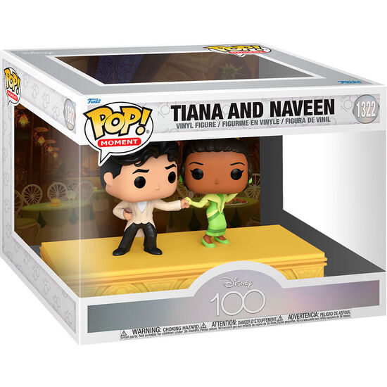 Figura Pop Disney 100th Anniversary Tiana & Naveen