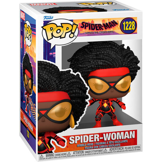 Figura Pop Marvel Spiderman Across The Spiderverse Spider-woman