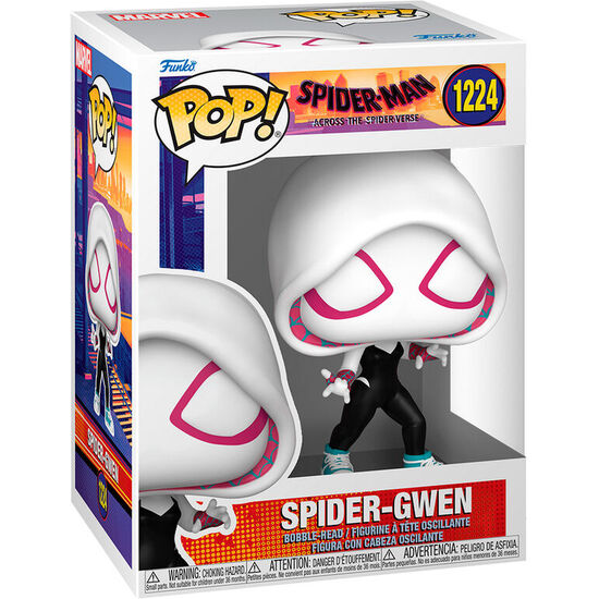 Figura Pop Marvel Spiderman Across The Spiderverse Spider-gwen