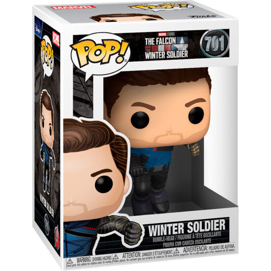 Figura Pop Marvel The Falcon And The Winter Soldier - Winter Soldier