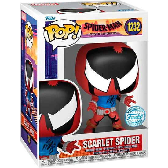 Figura Pop Spiderman Scarlet Spider Exclusive