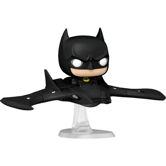 FIGURA POP RIDE DELUXE DC COMICS THE FLASH BATMAN IN BATWING