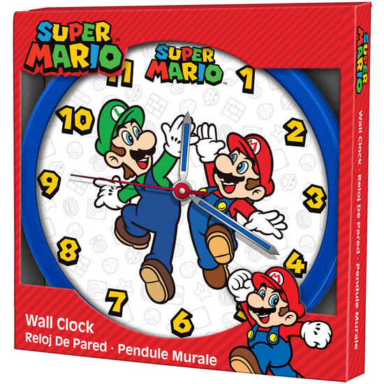 Reloj Pared Super Mario Bros