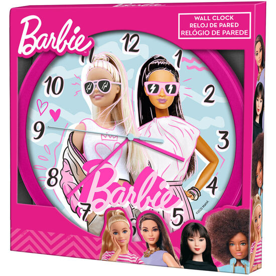 Reloj Pared Barbie