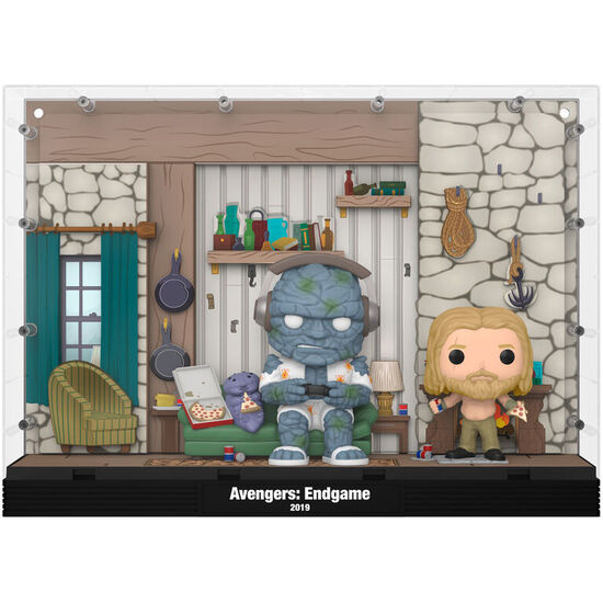 FIGURA POP MOMENTS DELUXE MARVEL LOS VENGADORES AVENGERS THOR HOUSE