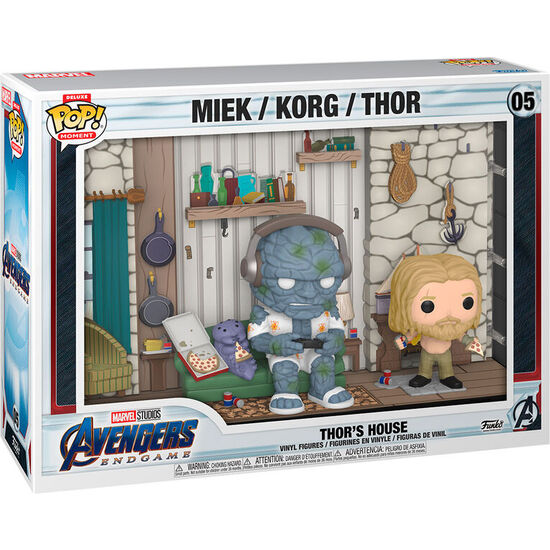Figura Pop Moments Deluxe Marvel Los Vengadores Avengers Thor House