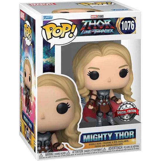Figura Pop Marvel Thor Love And Thunder Mighty Thor Exclusive