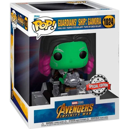 Figura Pop Marvel Avengers Infinity War Guardians Ship Gamora Exclusive