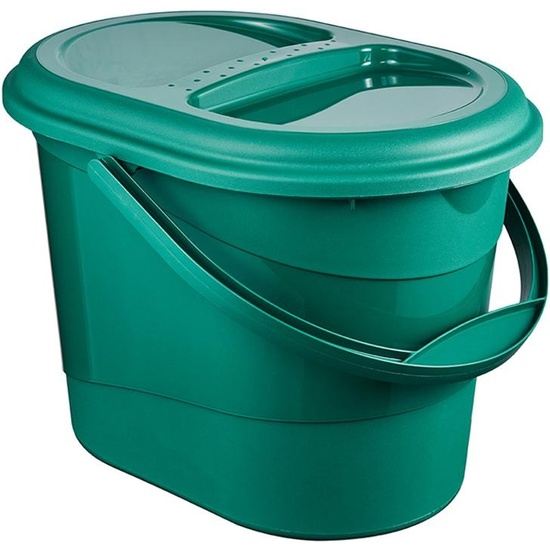 Cubo De Basura 37 X 29,5 X 27,5, Eco Verde