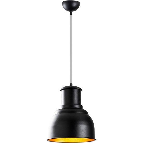 Lámpara De Techo - Negro, 25x25
X129