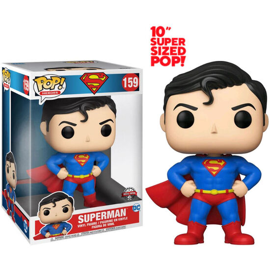 FIGURA POP DC COMICS SUPERMAN EXCLUSIVE 25CM