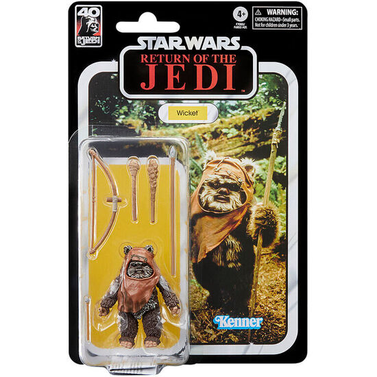 Figura Wicket 40th Anniversary Return On The Jedi Star Wars 15cm
