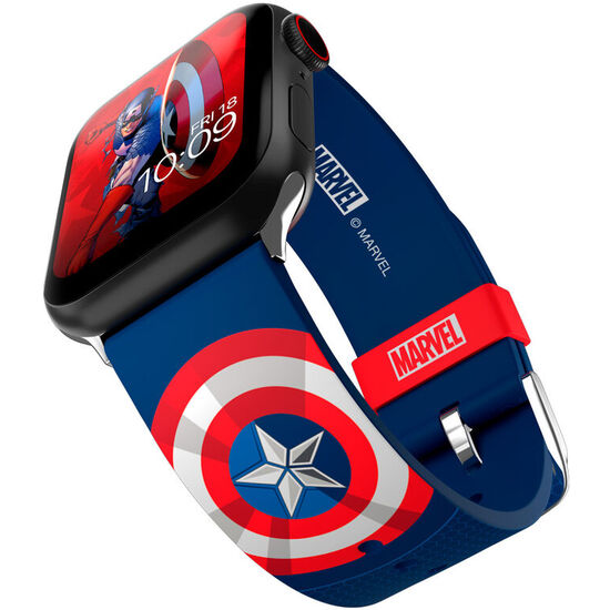Correa Smartwatch + Esferas Capitan America Marvel