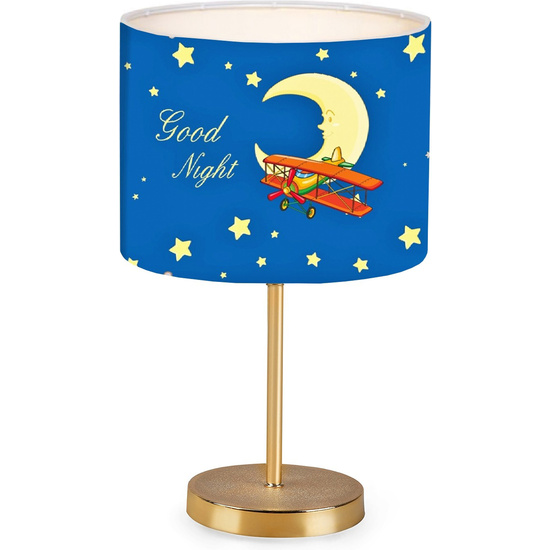 Lámpara De Noche 43 Cm Multi, Luna, Tipo E 27 Max 60 W, Colección Como,, Casquillo E 27 Max 60 W