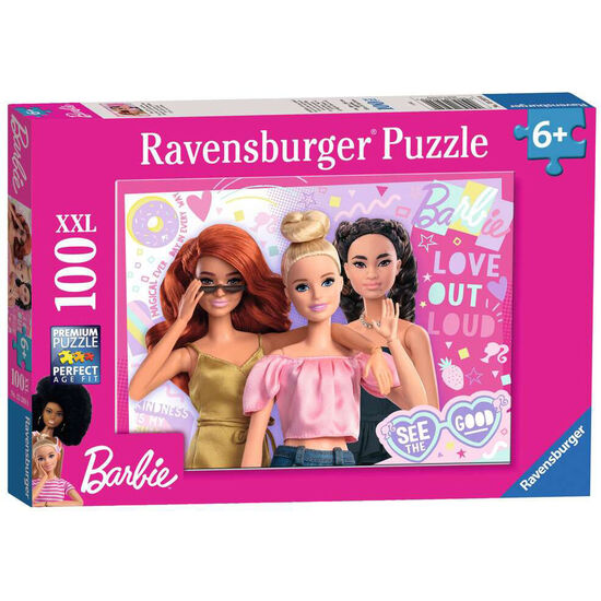 Puzzle Barbie Xxl 100pzs