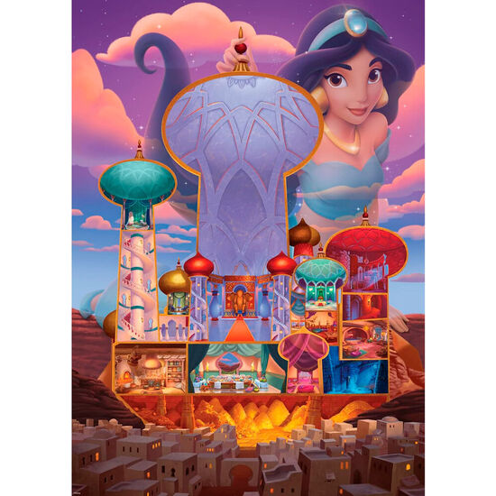 Puzzle Castillo Jamine Aladdin Disney 1000pzs