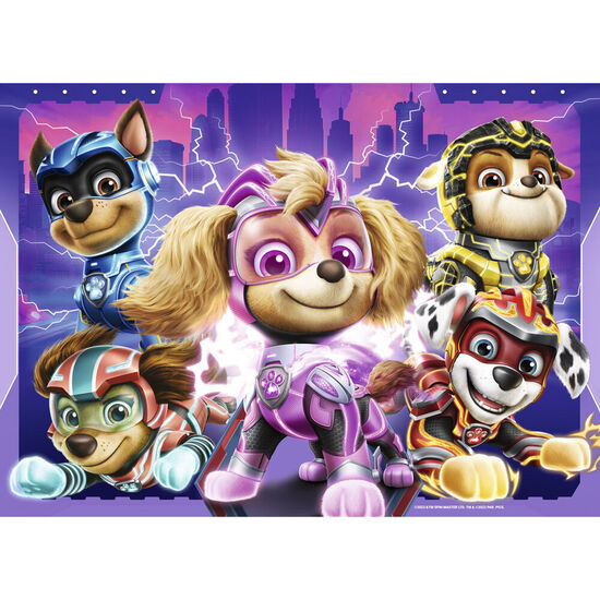 PUZZLE THE MIGHTY MOVIE PATRULLA CANINA PAW PATROL 4X42PZS