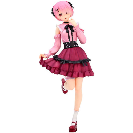 FIGURA REM GIRLY OUTFIT PINK RE:ZERO STARTING LIFE IN ANOTHER WORLD 21CM
