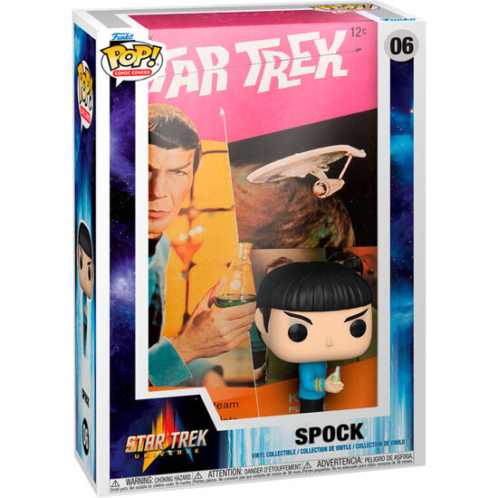 Figura Pop Comic Cover Star Trek Spock