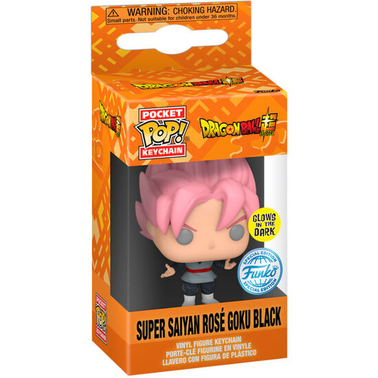 Llavero Pocket Pop Dragon Ball Super - Super Saiyan Rose Goku Black