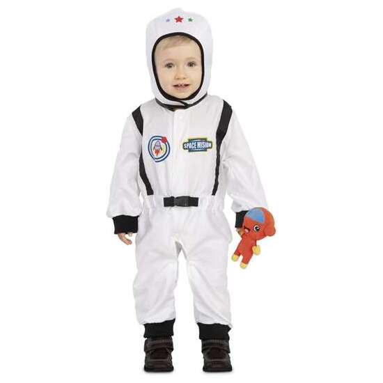 Disfraz Bebe Astronauta Con Alien Talla 7-12 M