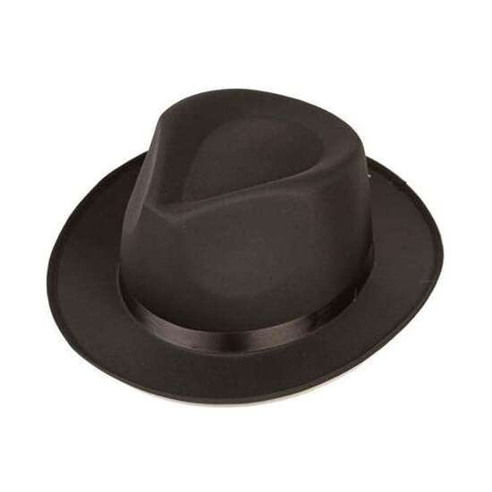 Sombrero De Gánster Ajustable 54-58 Cm