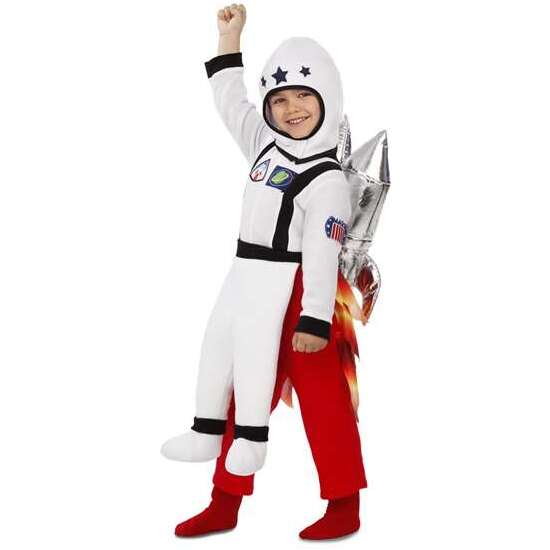 Disfraz Infantil Astronauta Cohete Talla 12-24 M