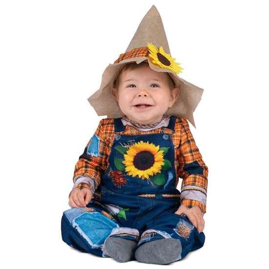 Disfraz Bebé Espantapájaros Talla 12-24 Meses