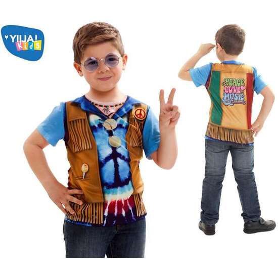 Camiseta Hippie Boy 6-8 Años