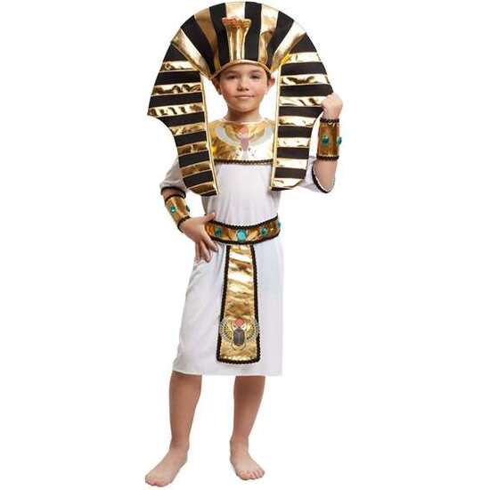 Disfraz Infantil Egipcio Oro Talla 10-12 Años