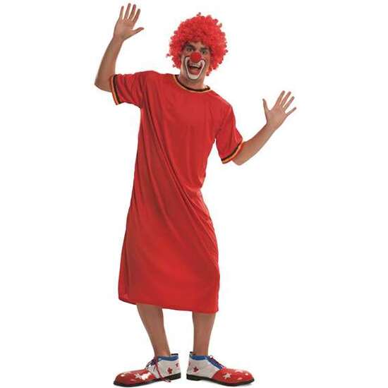 Disfraz Payaso Rojo Talla M-l - Modelos Surtidos