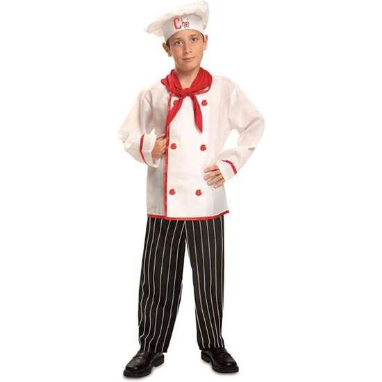 Disfraz Infantil Chef Talla 10-12 Años