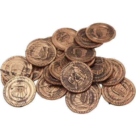 Monedas De Pirata One Size