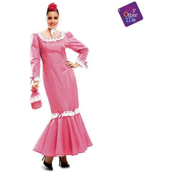 Disfraz Madrileña Rosa Mujer Talla M-l