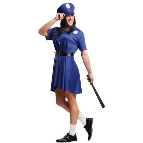 Disfraz Adulto Policía Mujer Hombre Talla M-l