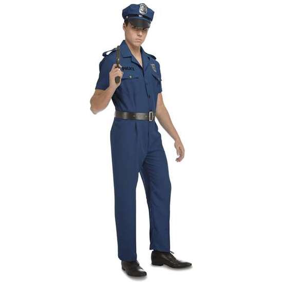 Disfraz Adulto Policía Xs (sombrero, Camisa, Cinturón Y Pantalones)