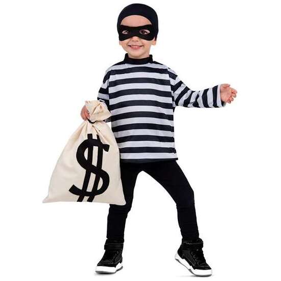 Disfraz Infantil Ladrón Talla 5-6 Años
