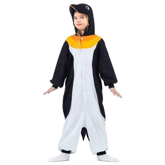 Disfraz Pingüino Adult Big (kigurumi Con Capucha Y Cola)