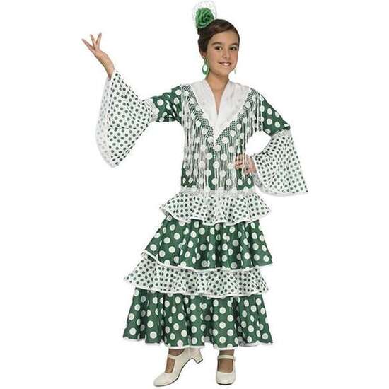Disfraz Flamenca Feria 5-6 Años (vestido (no Incluye Mantoncillo))
