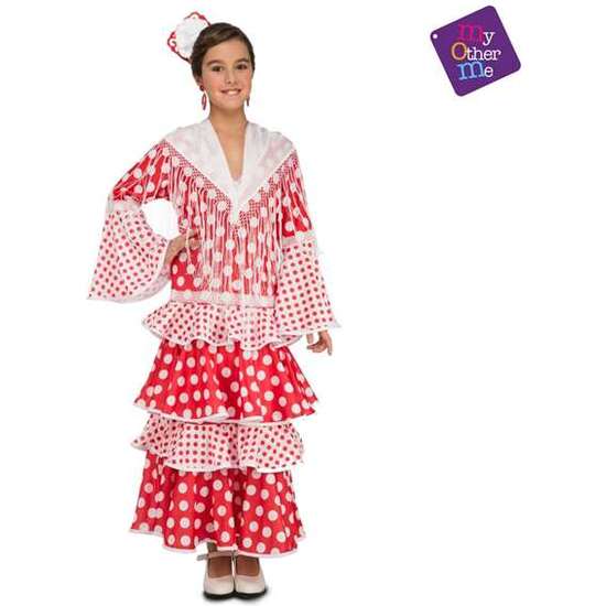 Disfraz Flamenca Rocio 10-12 Años (vestido (no Incluye Mantoncillo))