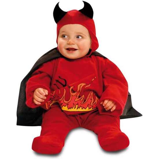 Disfraz Bebe Diablillo Rojo 7-12 Meses